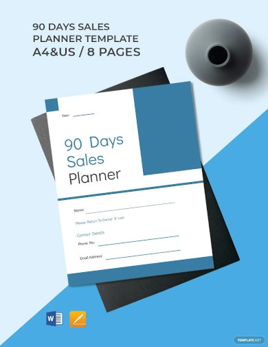 90 Day Sales Planner