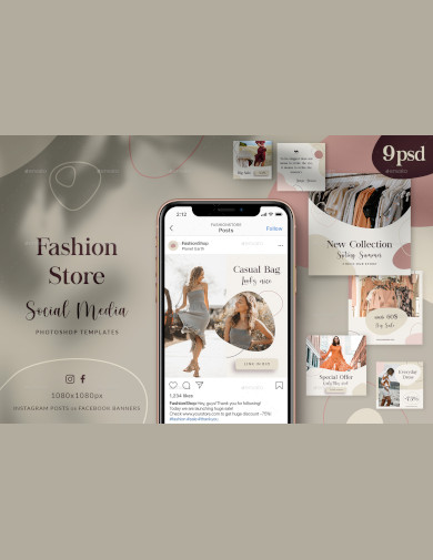 Fashion Store Social Media Post