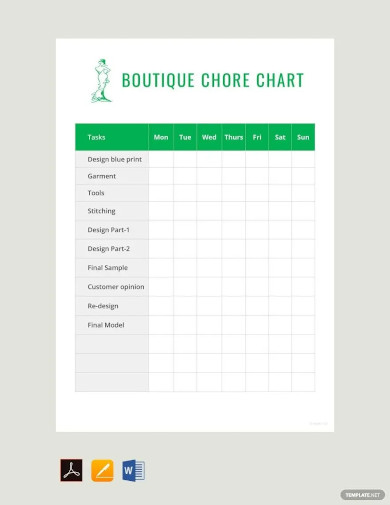 Free Diy Behavior Chart - Download in Word, PDF, Illustrator, PSD