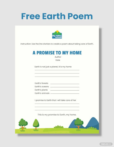 Free Earth Poem