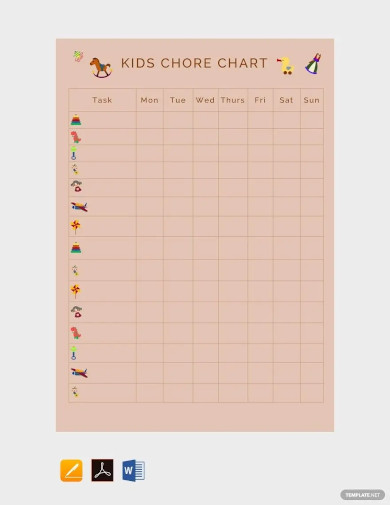 Kids Chore Chart