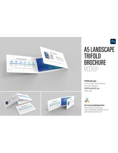Landscape Trifold Brochure