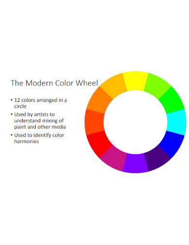 Modern Color Wheel