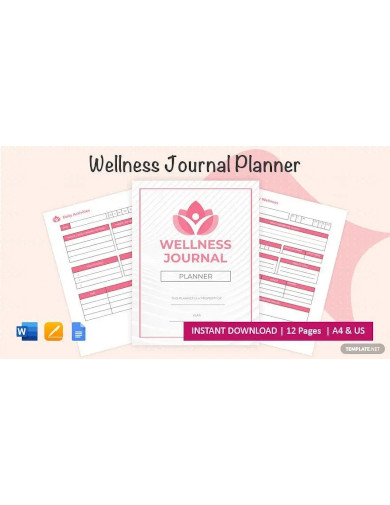 Morning Wellness Journal Planner
