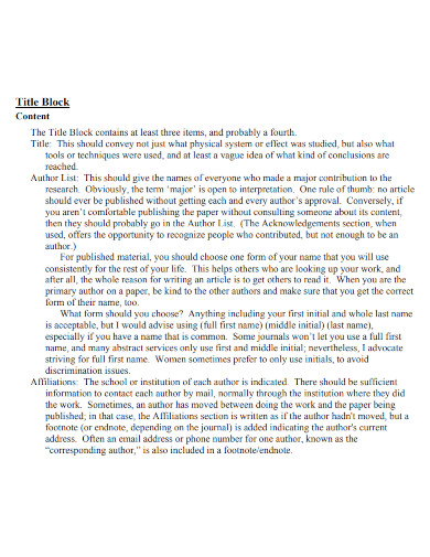Physics Journal Article Paper
