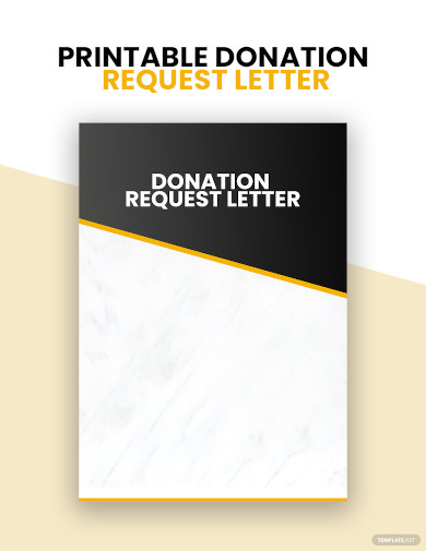 Printable Donation Letter