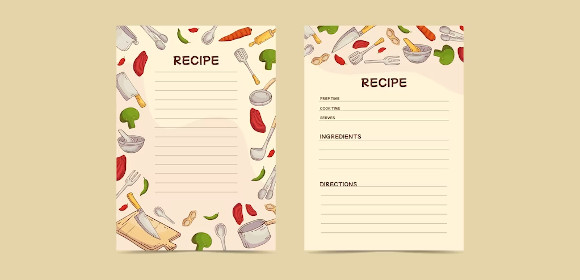 recipe card feature