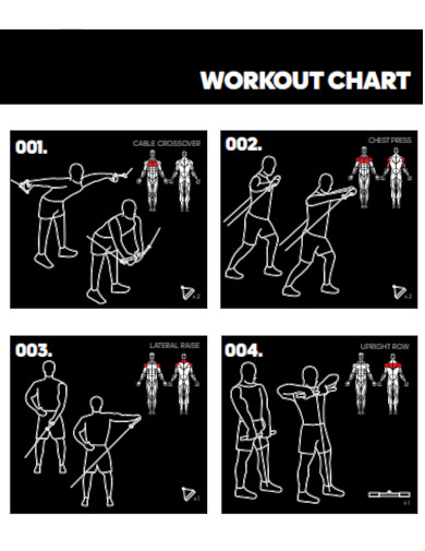 Simple Workout Chart