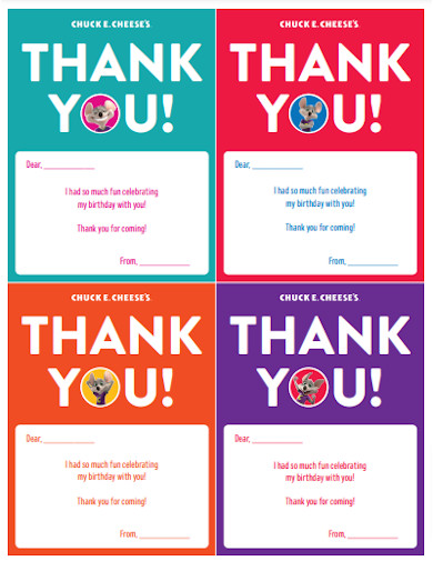 Thank You Cards General