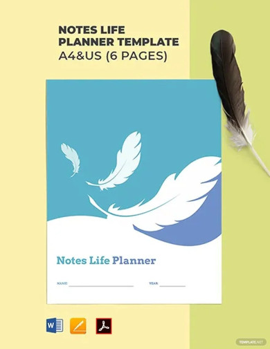 Free Notes Life Planner