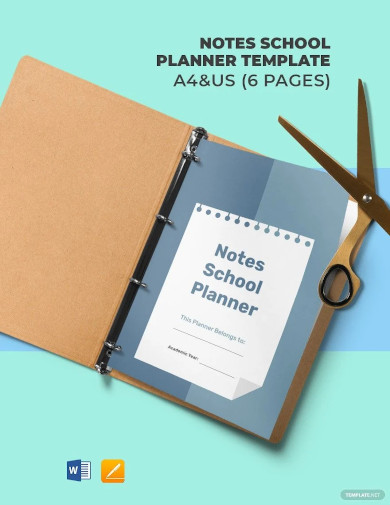 Notes School Planner