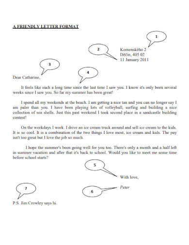 School Friendly Letter