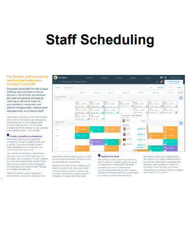 Staff Scheduling