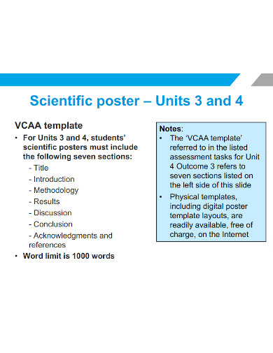 Student Investigation Scientific Poster