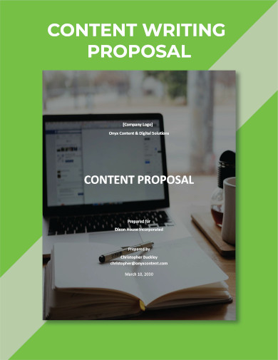 Content Writing Proposal1