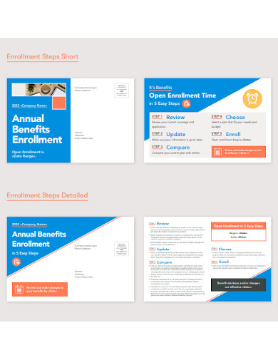 Enrollment Postcard Design