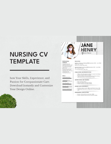 Nursing CV Format
