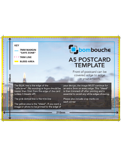 Postcard Design Layout