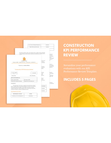Construction KPI Performance Review