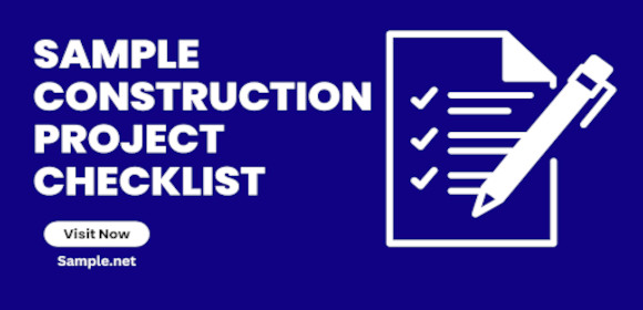 construction project checklist 