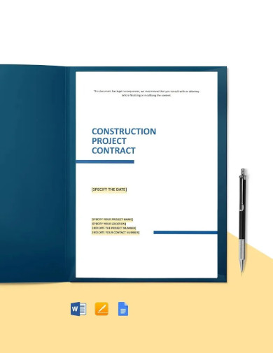 Construction Project Contract