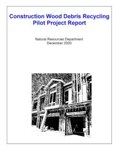 Construction Project Pilot Report