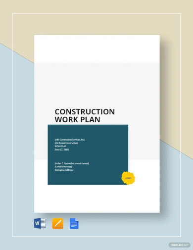 Construction Work Plan