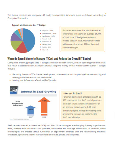 IT Business Budget