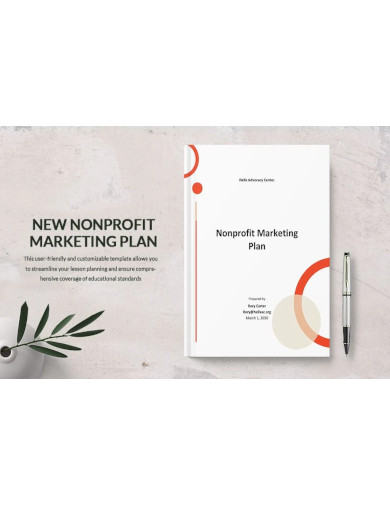 New Nonprofit Marketing Plan