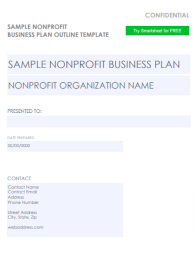 Nonprofit Marketing Business Plan