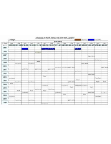 Printable Residential Construction Schedule