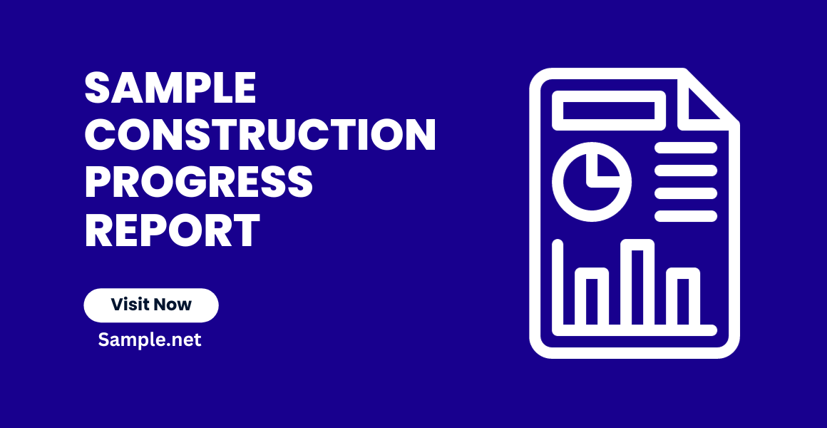 sample construction progress report