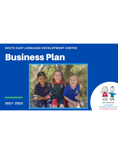 Special Education Business Plan Layout