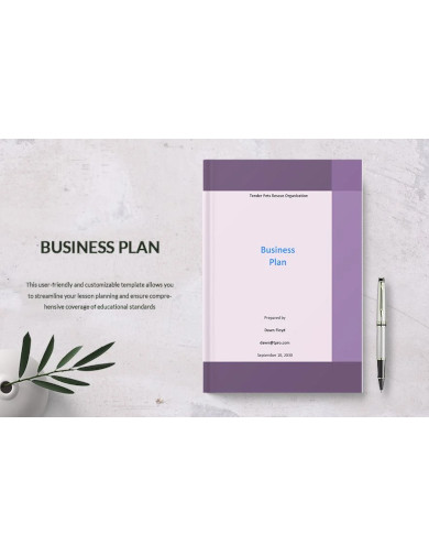 Startup Nonprofit Business Plan