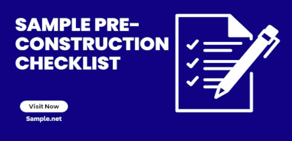pre construction checklist2