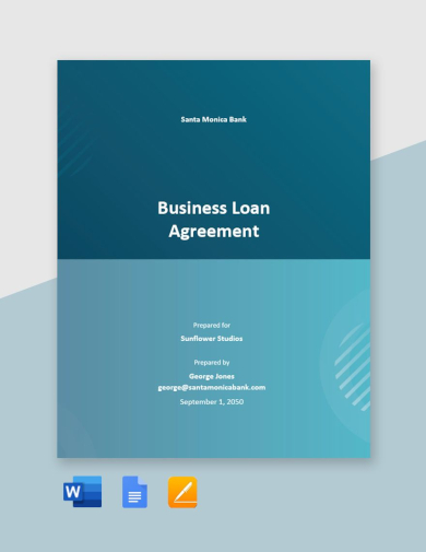 Basic Business Loan Agreement Template