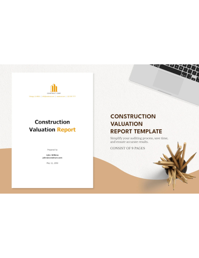 Construction Valuation Report Template