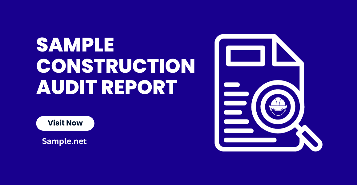sample construction audit report