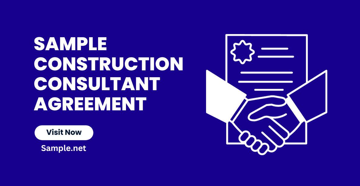 sample construction consultant agreement