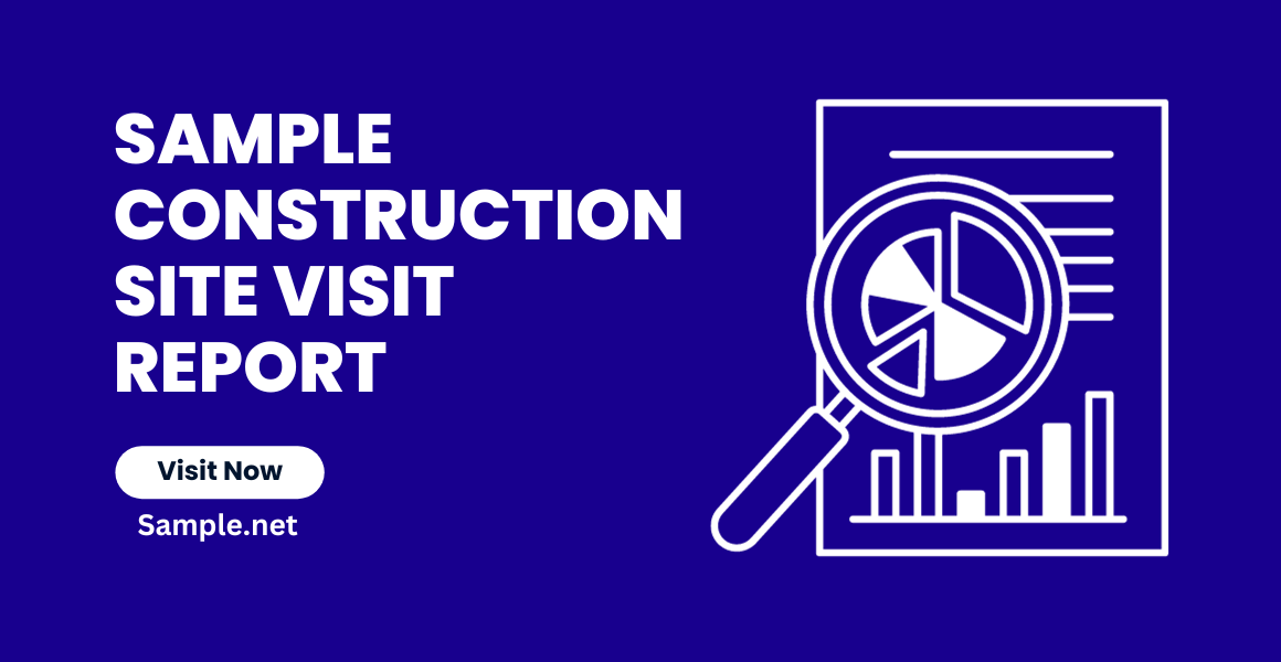 sample construction site visit report