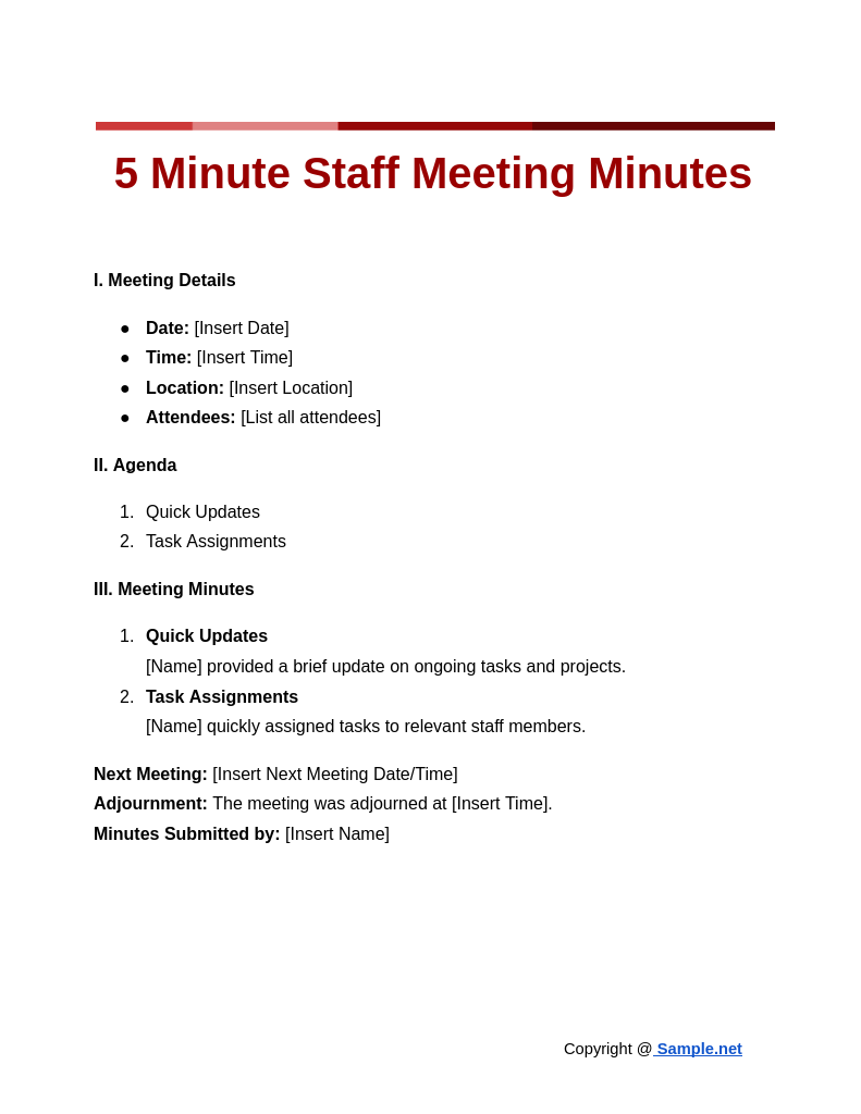 5 Minute Staff Meeting Minutes Google Docs 10 17 2024 09 20 AM