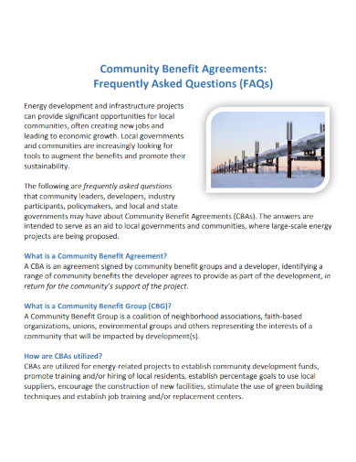 Community Benefit Agreements