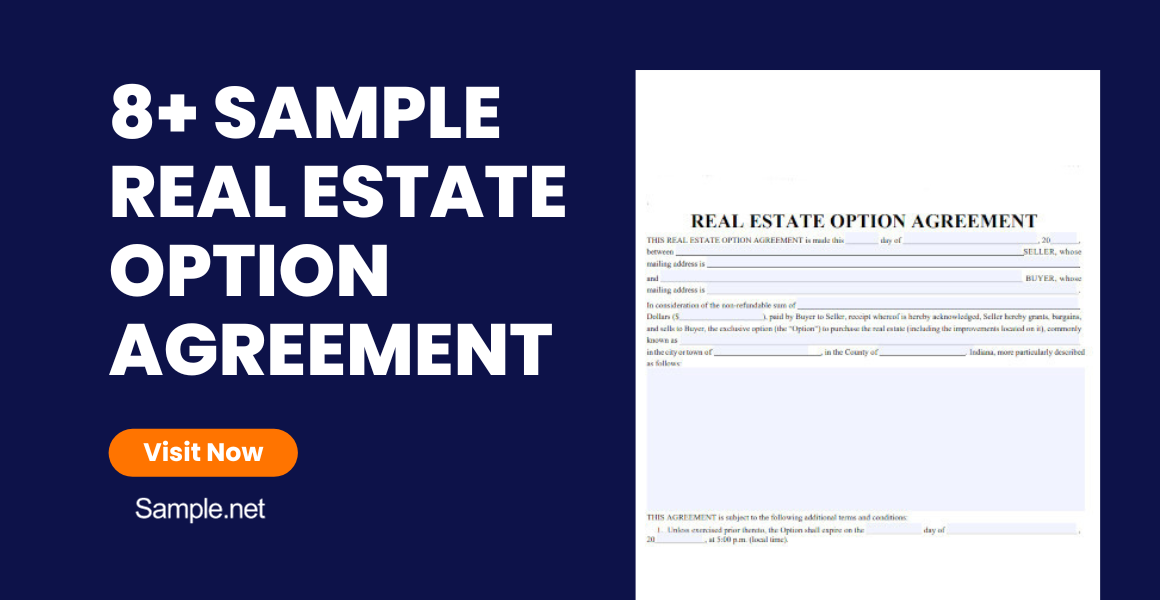 real estate option agreement