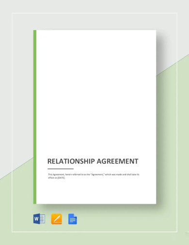 Relationship Agreement Template