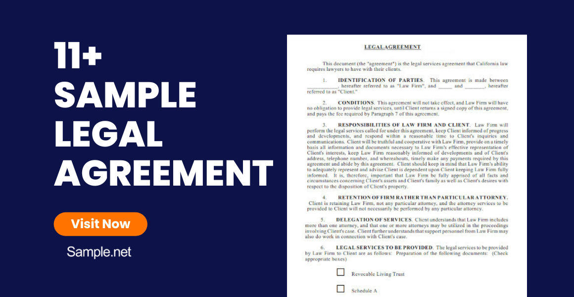 sample legal agreement