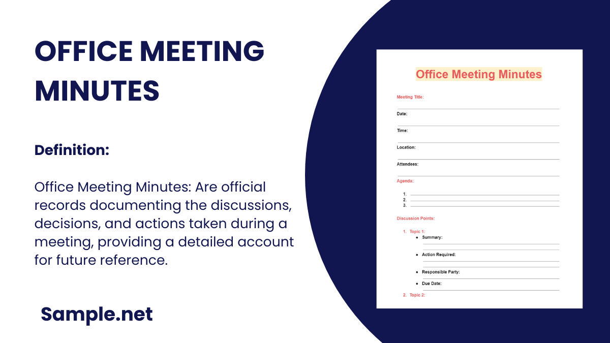 office meeting minutes