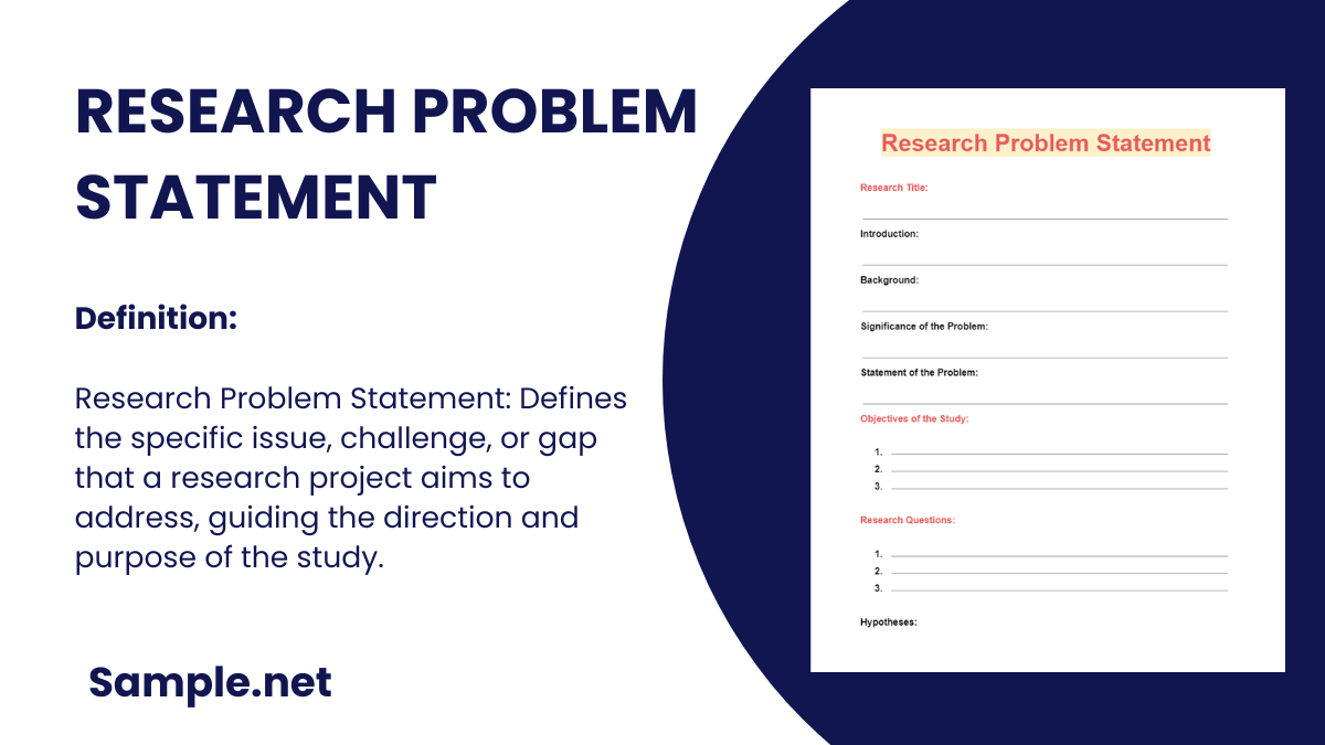 research problem statement