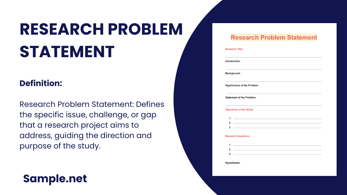 FREE 17 Research Problem Statement Samples PDF MS Word FREE 17 Research Problem Statement Samples PDF MS Word