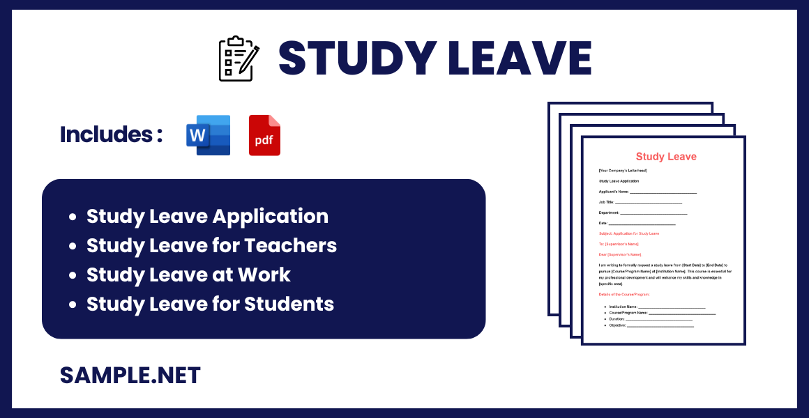 study-leave-bundle