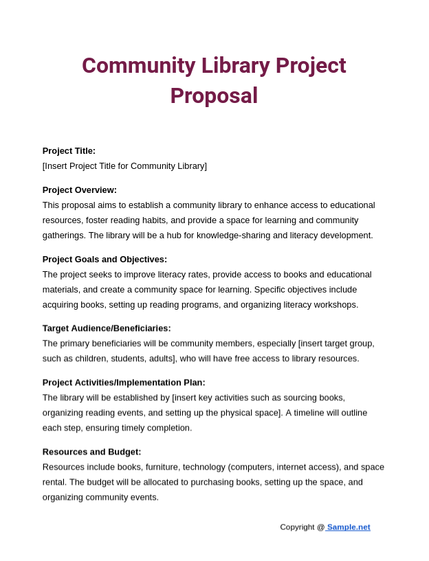 Community Library Project Proposal Google Docs 10 14 2024 05 16 PM